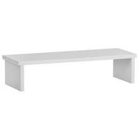 PODSTAVEK ZA MONITOR - bela, Moderno, leseni material (55/12,7/20cm) - MID.YOU