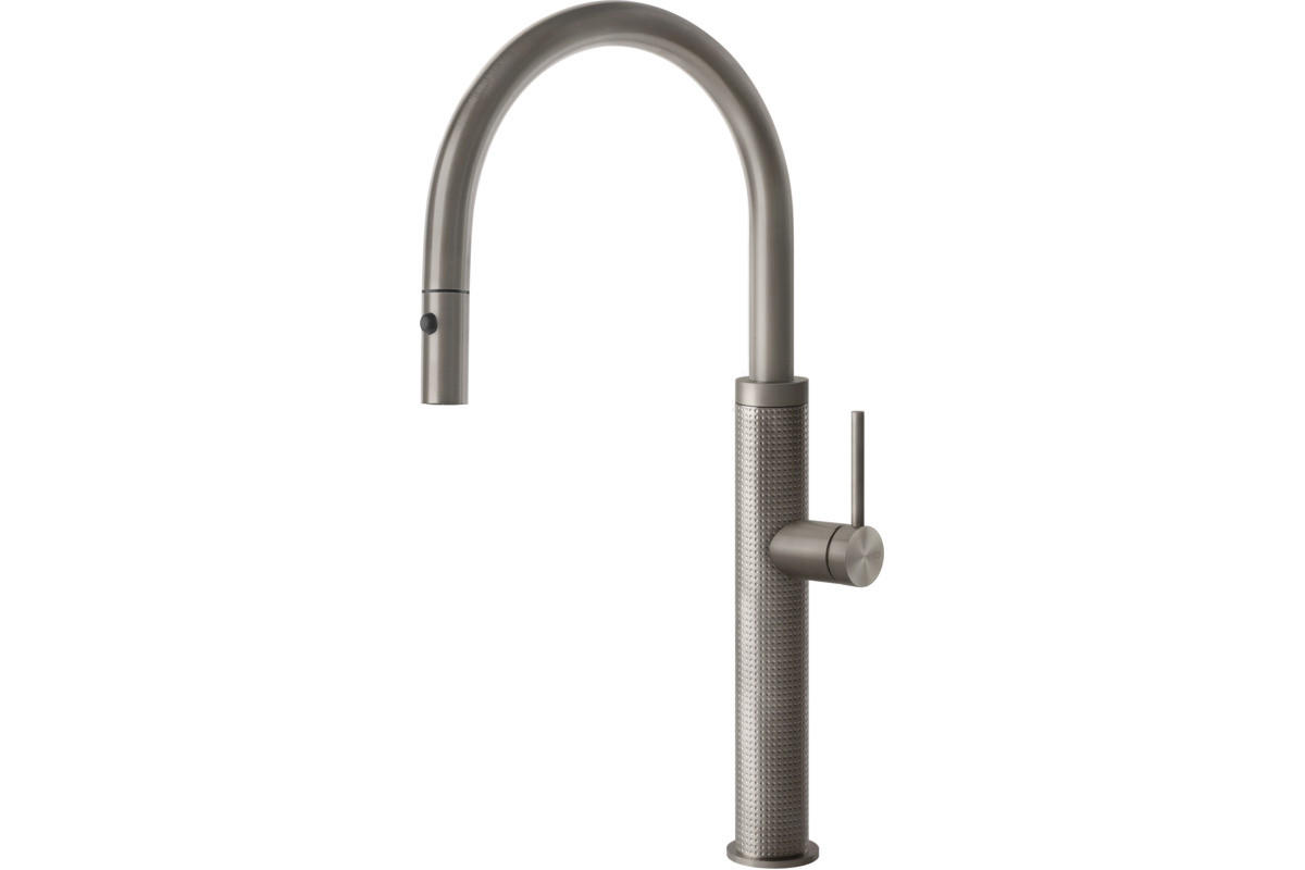 KÜCHENARMATUR - Edelstahlfarben, Basics, Metall (9,7/46,5/25,5cm) - HKT