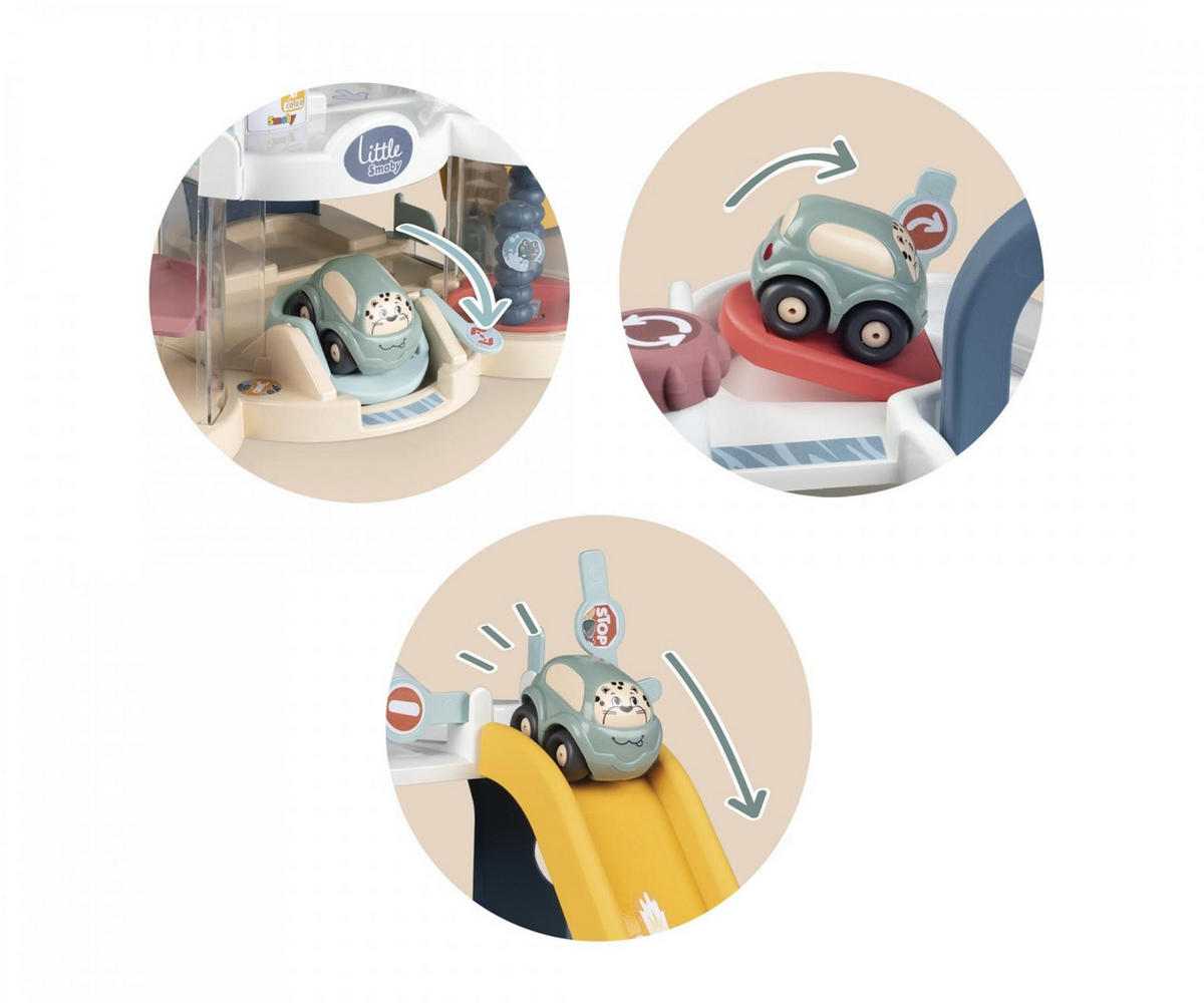 PARKGARAGE - Multicolor, Basics, Kunststoff (12,80/53,70/39,40cm) - SMOBY