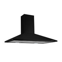 DUNSTABZUGSHAUBE CH22055-90S  - Schwarz, Basics, Metall (90/58-96/47,5cm) - Respekta