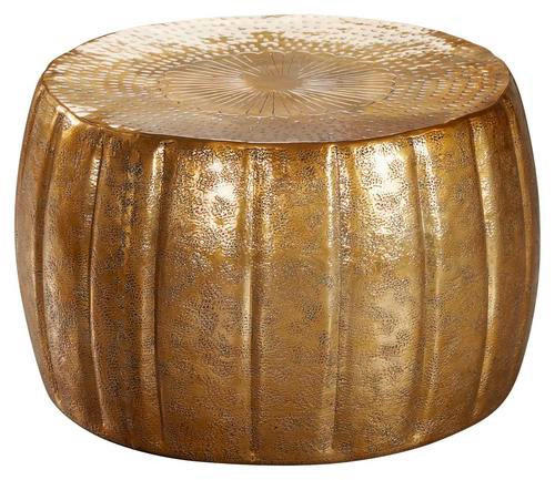 MID.YOU KONFERENČNÝ STOLÍK, zlatá, kov, 60/60/36 cm