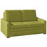 SCHLAFSOFA Webstoff Grün - Chromfarben/Grün, KONVENTIONELL, Textil/Metall (153/83/90cm) - NOVEL