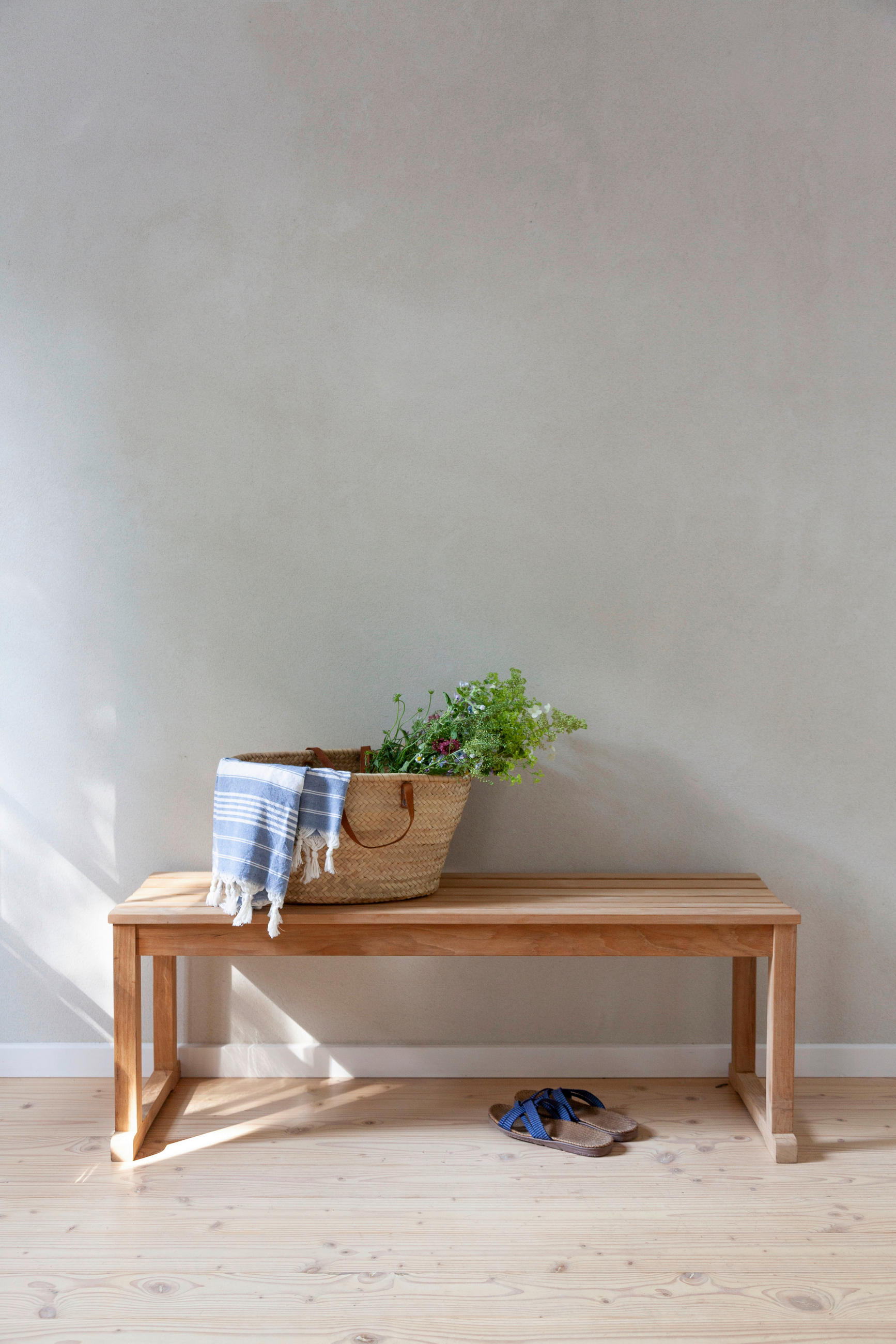 SITZBANK 150/43/40 cm Teakfarben Teakholz vollmassiv  - Teakfarben, KONVENTIONELL, Holz (150/43/40cm) - MID.YOU