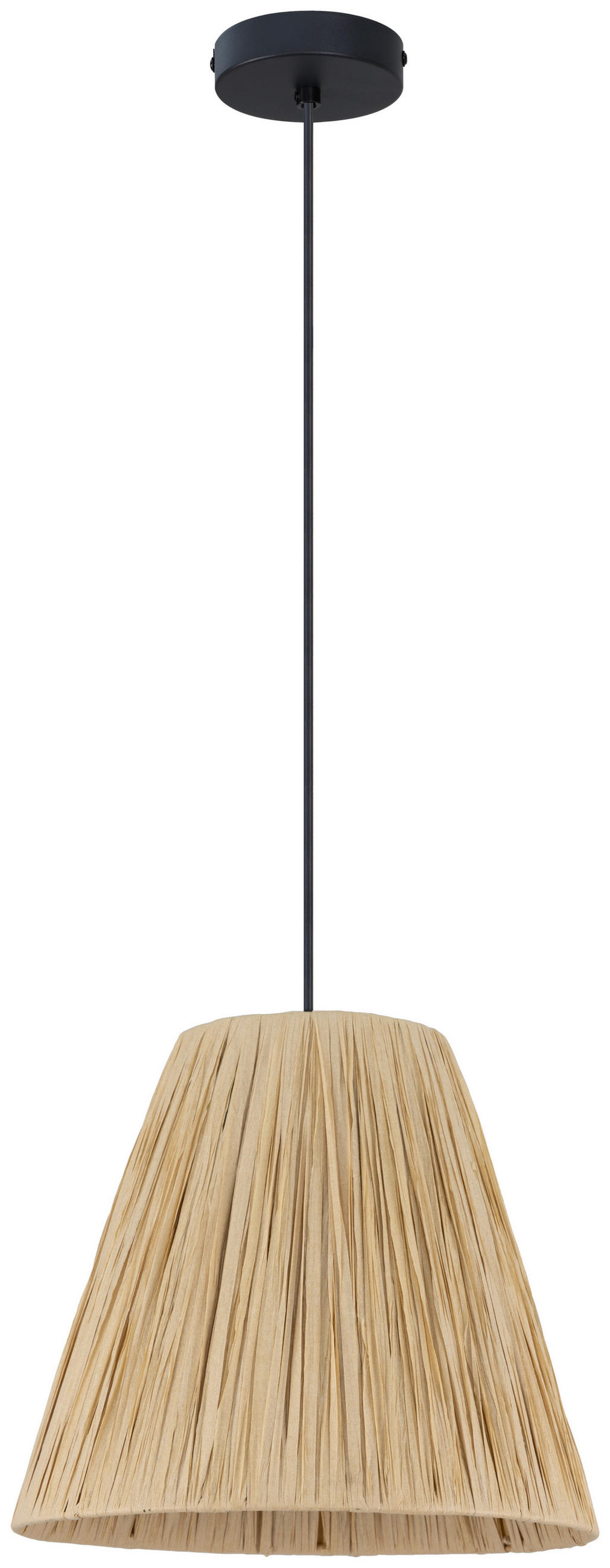 HÄNGELEUCHTE 30/120 cm   - Schwarz, Design, Papier/Metall (30/120cm) - Collet's Monde