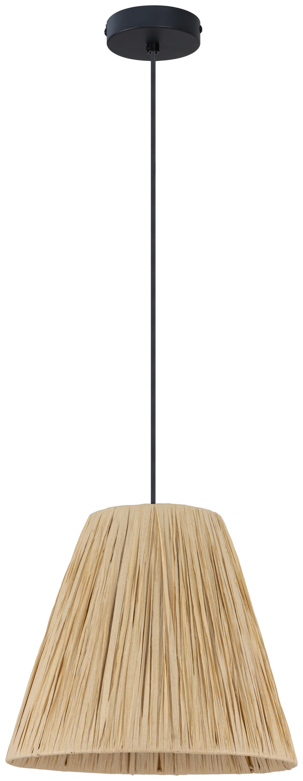 HÄNGELEUCHTE 30/120 cm   - Schwarz, Design, Papier/Metall (30/120cm) - Collet's Monde