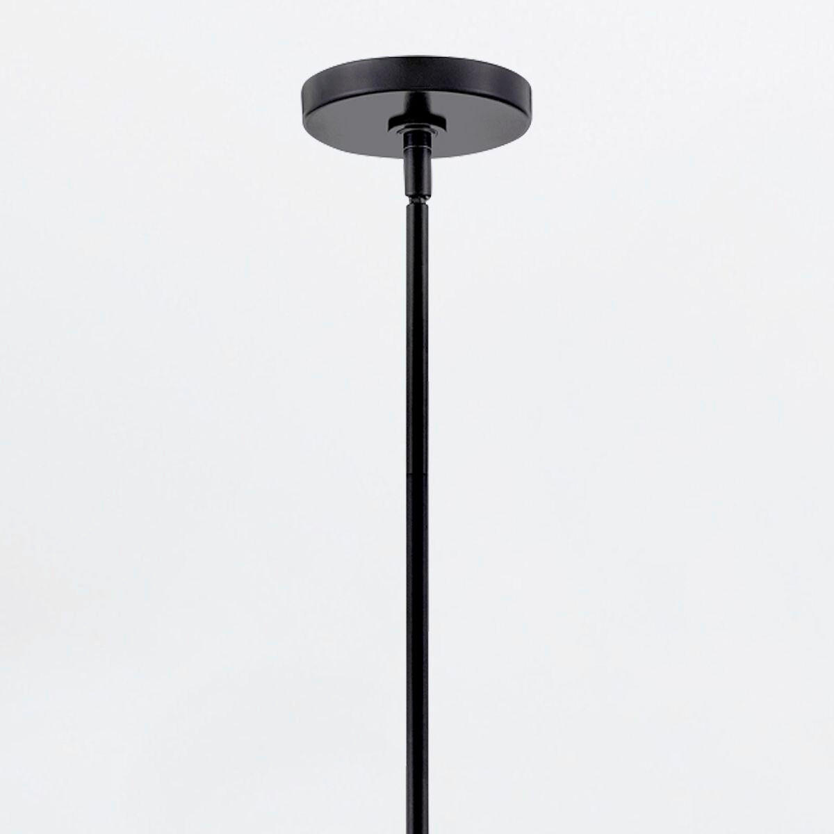 HÄNGELEUCHTE Maddox  46/35,9/35,9 cm  - Schwarz, KONVENTIONELL, Glas/Textil (46/35,9/35,9cm) - Elstead Lighting