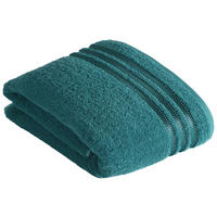 BADETUCH Cult de Luxe Grün 150/100 cm  - Grün, Basics, Textil (150/100cm) - Vossen