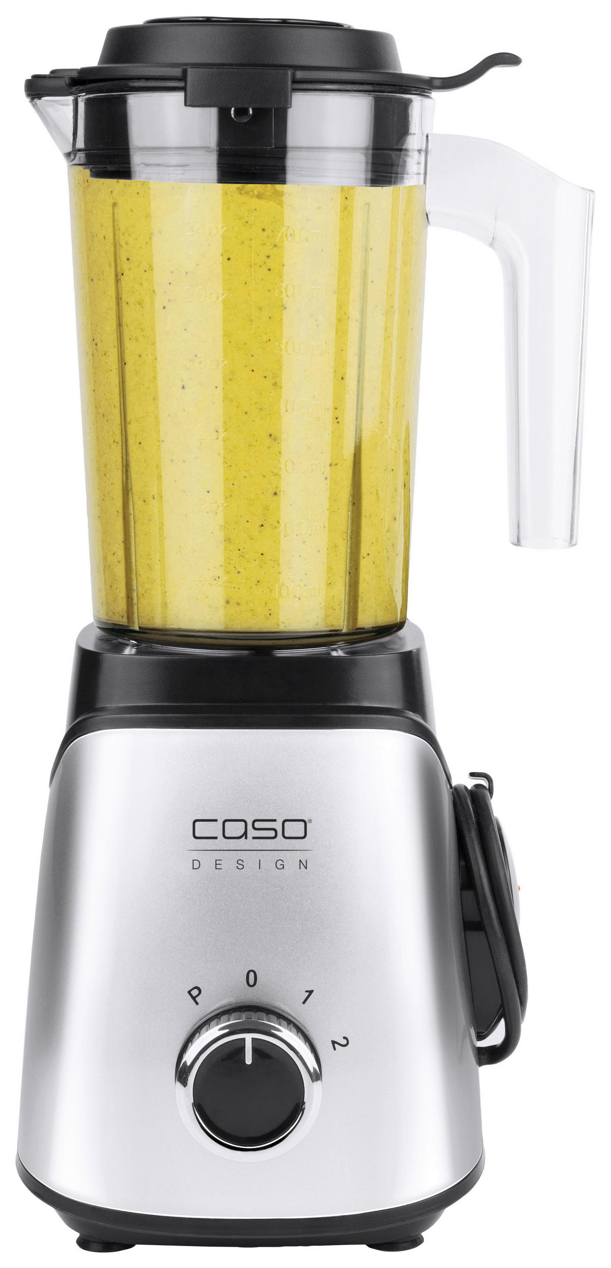 SAMOSTOJEĆI MIKSER  - svijetlo siva/crna, Basics, metal/plastika (17/37/16cm) - CASO Design