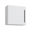 VÄGGHÄNGD MODUL i vit   - vit/svart, Modern, metall/trämaterial (50/50/30cm) - MID.YOU
