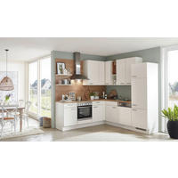 ROHOVÁ KUCHYNĚ TONIO 245 - barvy dubu/magnolie, Design, kompozitní dřevo (225/245cm) - Celina