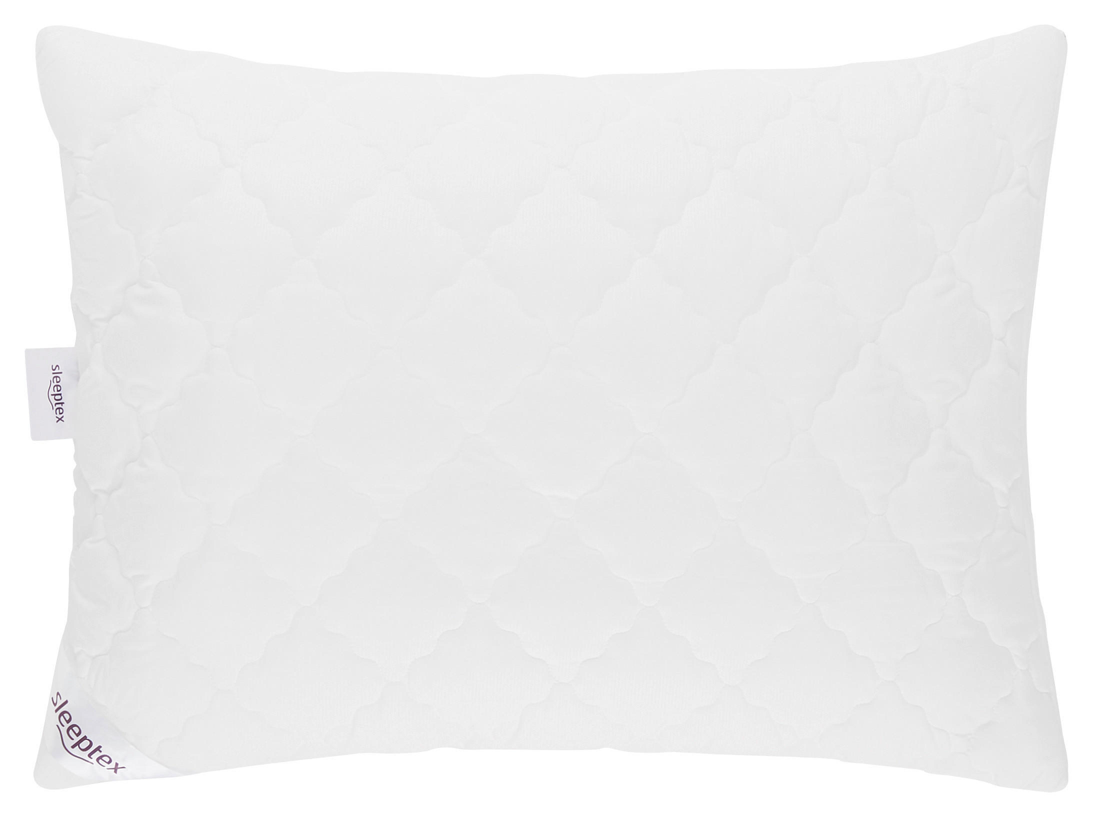 VANKÚŠ, 70/90 cm - biela, Basics, textil (70/90cm) - Sleeptex