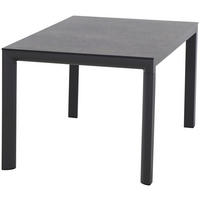 GARTENTISCH 140/90/74 cm Metall rechteckig  - Anthrazit/Graphitfarben, Basics, Kunststoff/Metall (140/90/74cm) - Siena Garden