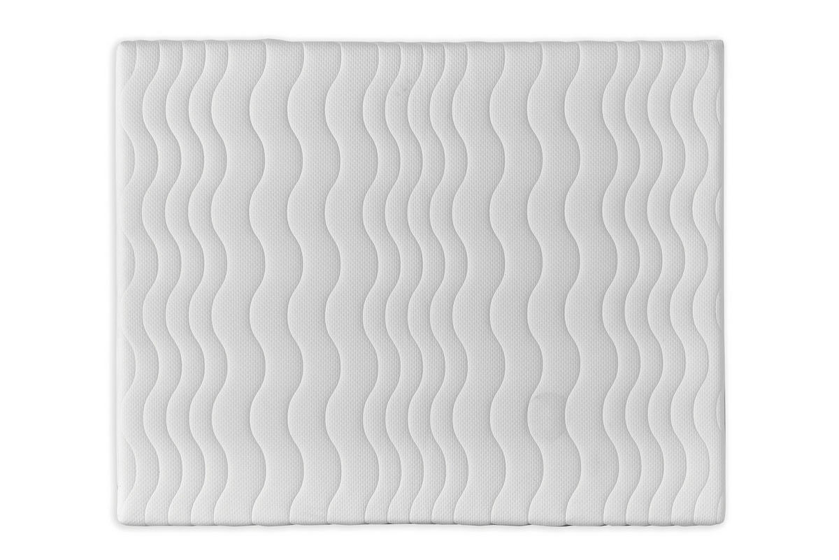 WENDEMATRATZE ROYAL DUO 7 140/200 cm Höhe ca. 22 cm 7 -Zonen - Weiß, Basics, Textil (140/200cm) - Yatas