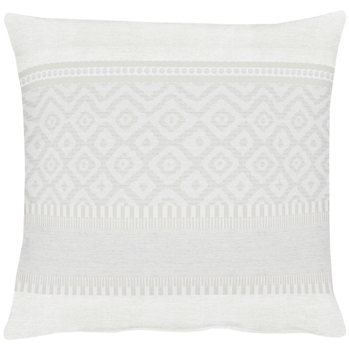 KISSENHÜLLE 49/49 cm  - Weiß, Design, Textil (49/49cm) - Apelt