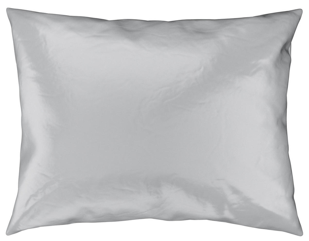 POVLEČENÍ, satén, barvy stříbra, 140/220 cm - barvy stříbra, Basics, textil (140/220cm) - Novel