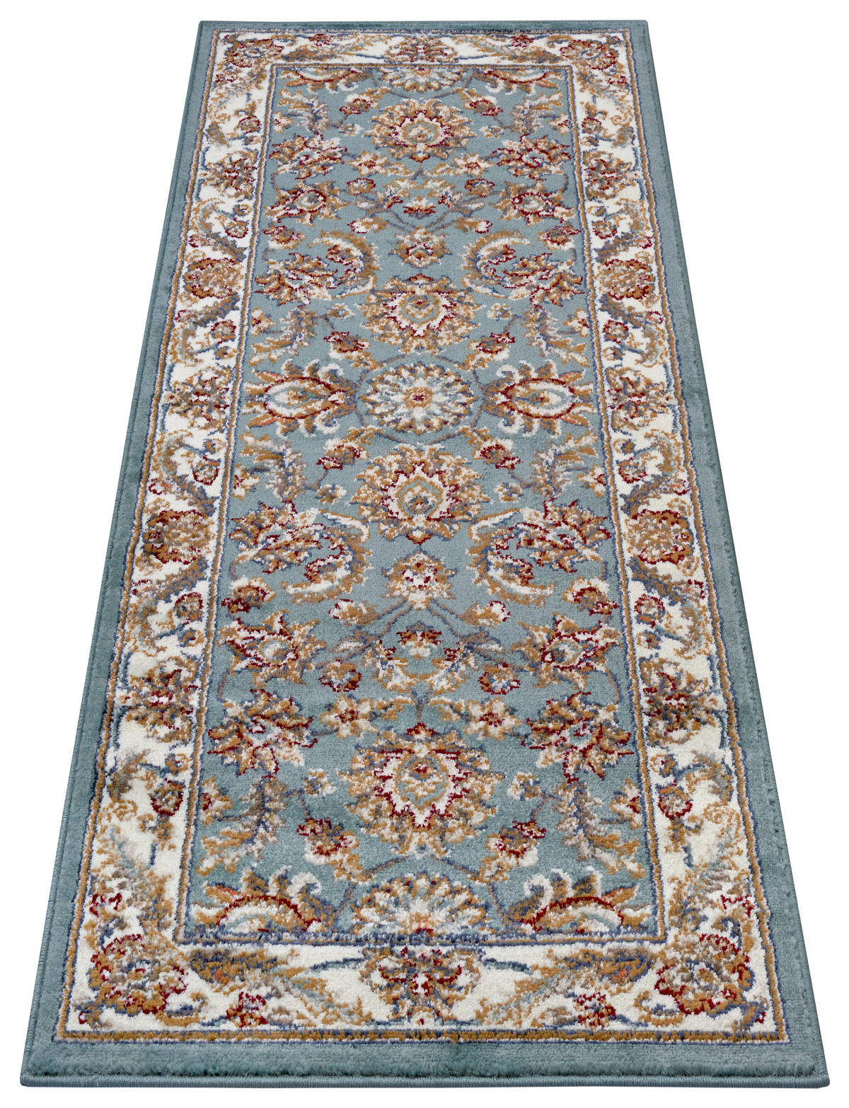 LÄUFER 80/240 cm Luxor  - Creme/Mintgrün, Design, Kunststoff/Textil (80/240cm)