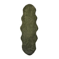 KUNSTFELL 60/180 cm Grün  - Grün, Basics, Fell/Textil (60/180cm) - Ambia Home
