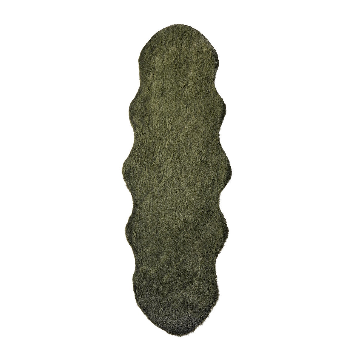 KUNSTFELL 60/180 cm Grün  - Grün, Basics, Fell/Textil (60/180cm) - Ambia Home
