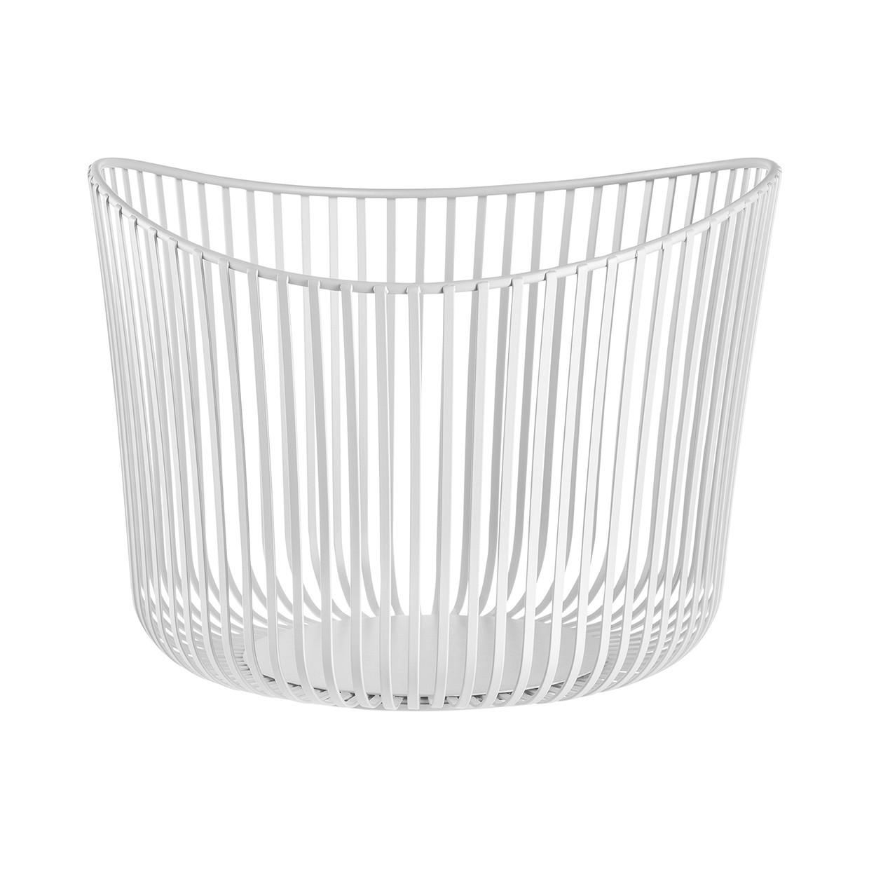 UNIVERSALKORB  - Weiß, LIFESTYLE, Metall (31,5/23,0cm) - Blomus