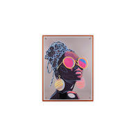 ACRYLGLASBILD Frauen Multicolor  - Multicolor/Braun, Basics, Kunststoff (65/85/4cm) - Milino