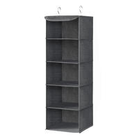 ORGANIZER  - Grau, Basics, Karton/Holz (30/90/30cm)