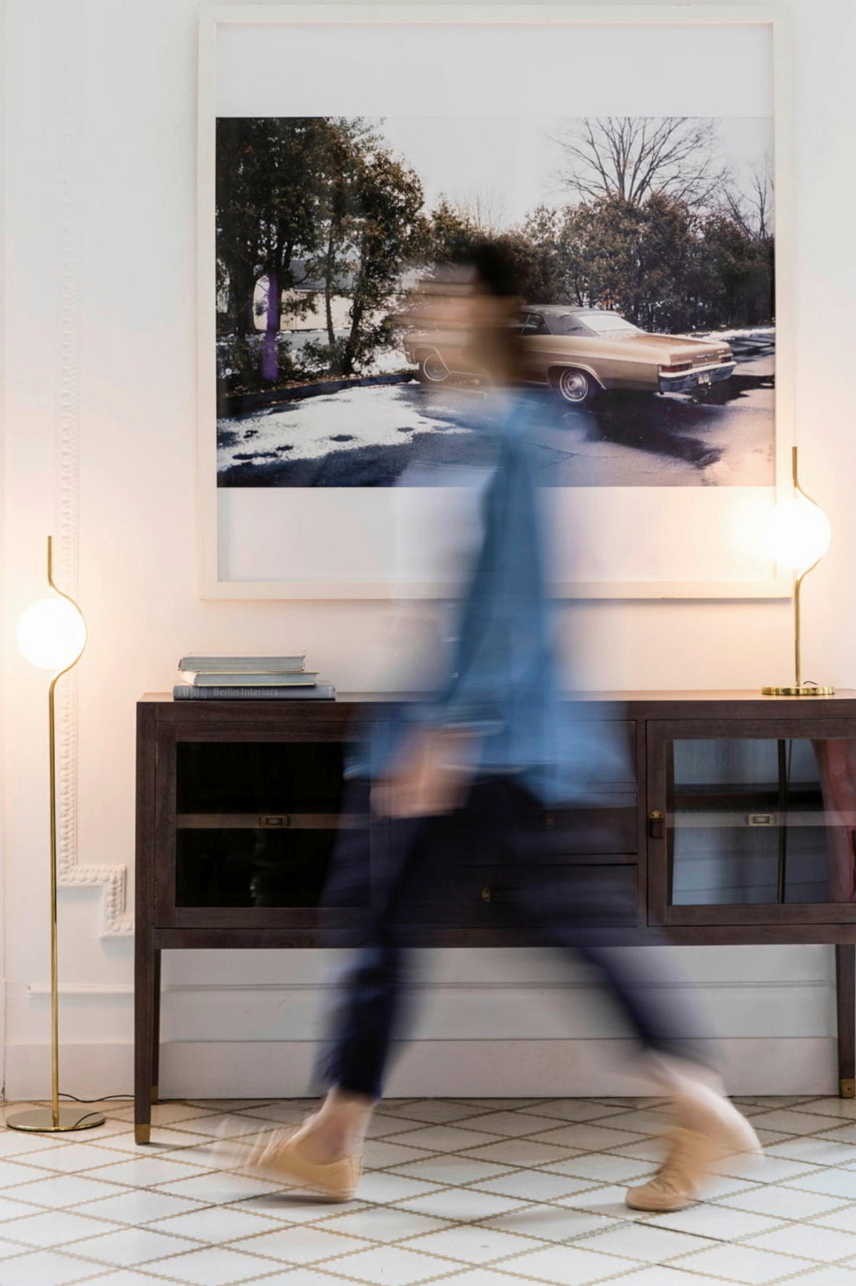 LED-STEHLEUCHTE 20/118 cm    - Champagner/Goldfarben, LIFESTYLE, Metall (20/118cm)