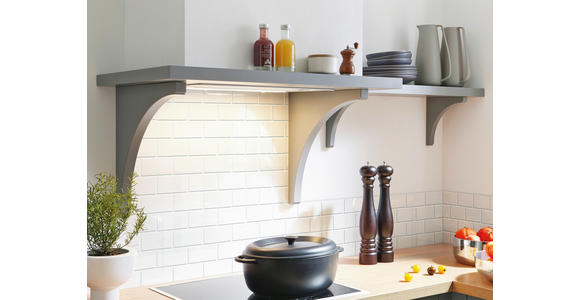 EINBAUKÜCHE   - Grün, LIFESTYLE, Holzwerkstoff - Novel