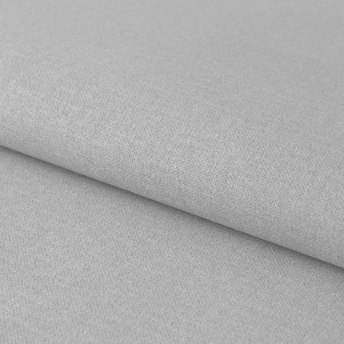 WOHNLANDSCHAFT Hellgrau Webstoff  - Hellgrau/Schwarz, MODERN, Kunststoff/Textil (233/311cm) - MID.YOU
