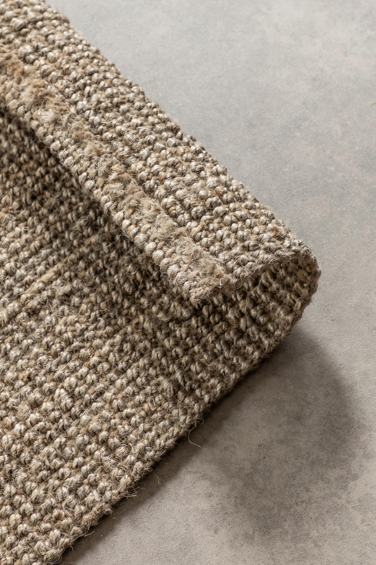 JUTETEPPICH 190/280 cm Bouclé Greige  - Greige, Basics, Textil (190/280cm)