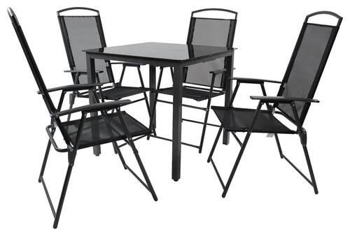 UTEGRUPP  - svart/antracit, Basics, metall/glas - Gardenson