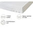 WENDEMATRATZE 90/200 cm - Weiß, Basics, Textil (90/200cm) - Carryhome WENDEMATRATZE 90/200 cm - Weiß, Basics, Textil (90/200cm) - Carryhome