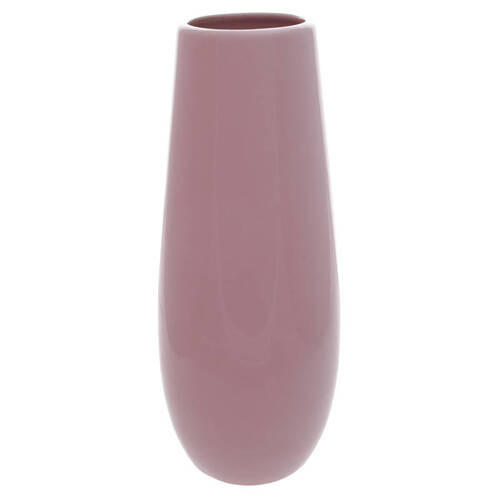 VÁZA, keramika, 30 cm - pink, Basics, keramika (11,5/30cm)