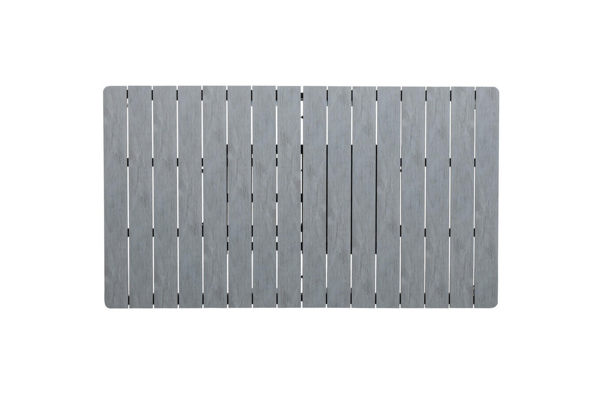 GARTENTISCH 160-240/90/78 cm Metall, Kunststoff rechteckig  - Anthrazit/Grau, MODERN, Kunststoff/Metall (160-240/90/78cm) - Ambia Garden