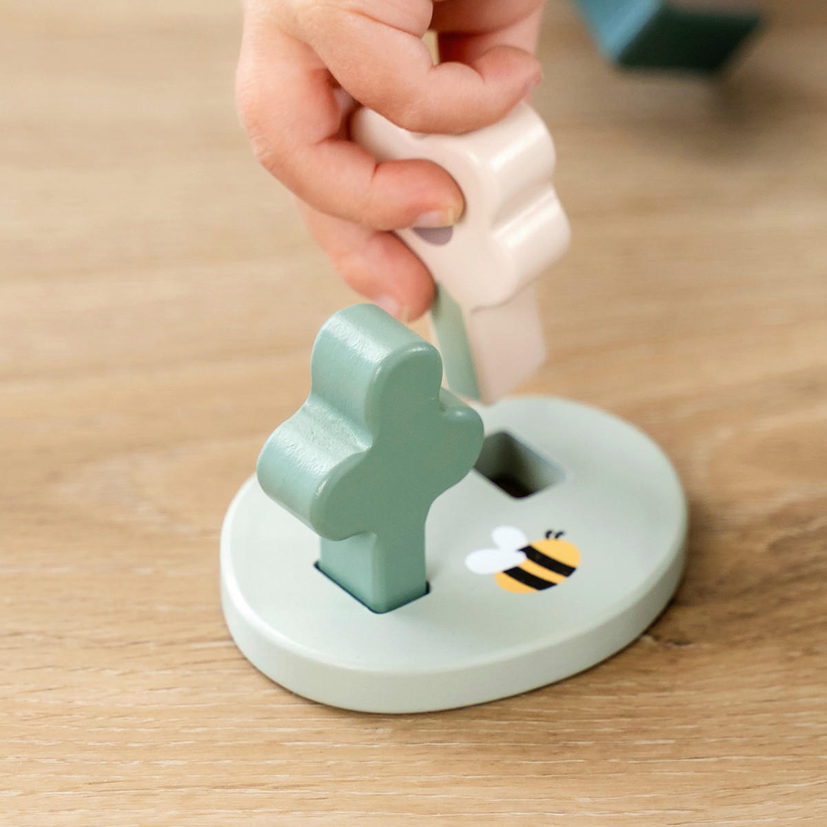 SPIELTIER Dotti  - Multicolor, Basics, Holz/Holzwerkstoff (20,5/11/14,7cm) - done by deer