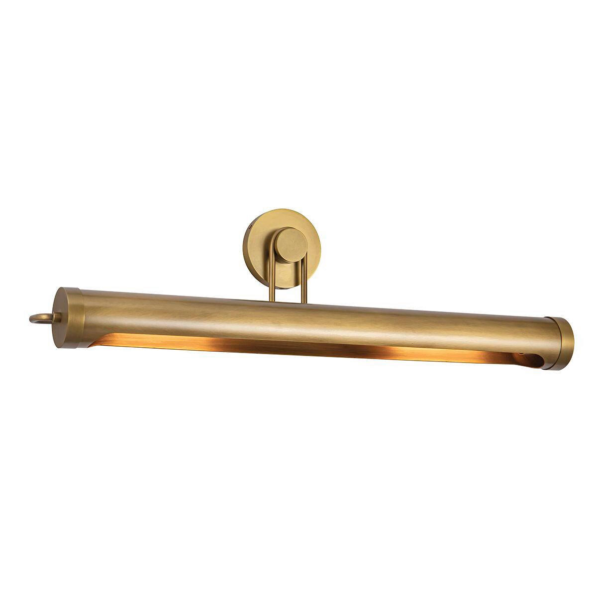 WANDLEUCHTE    - Messingfarben, KONVENTIONELL, Metall (23,2/81,3/19,8cm) - Elstead Lighting