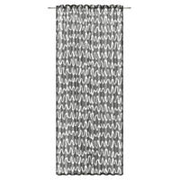 FERTIGVORHANG  halbtransparent  140/245 cm   - Schwarz, Design, Textil (140/245cm) - Esposa