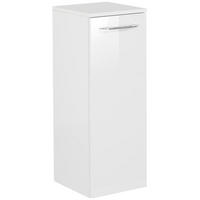 MIDISCHRANK 30,5/81/32 cm  - Alufarben, MODERN, Glas/Holzwerkstoff (30,5/81/32cm) - MID.YOU
