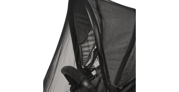 KINDERWAGENSET Korfu  - Dunkelgrau/Schwarz, Basics, Kunststoff/Textil - My Baby Lou