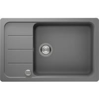 SPÜLE FOMD100LSAGCR  - Hellgrau, Basics, Stein (78/29,9/50cm) - Schock