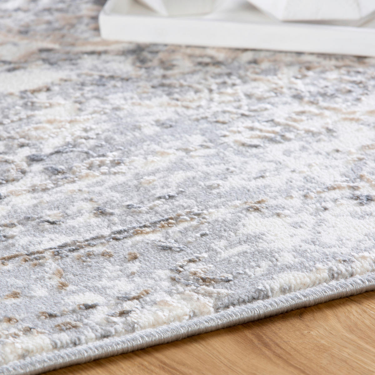 VINTAGE-TEPPICH 80/150 cm Taupe  - Taupe, Design, Textil (80/150cm) - Obsession