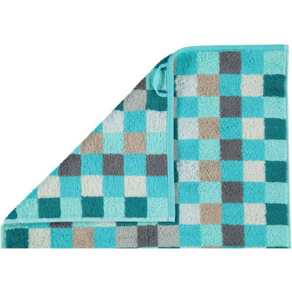 HANDTUCH Türkis  - Türkis, Textil (50/100cm) - Cawoe