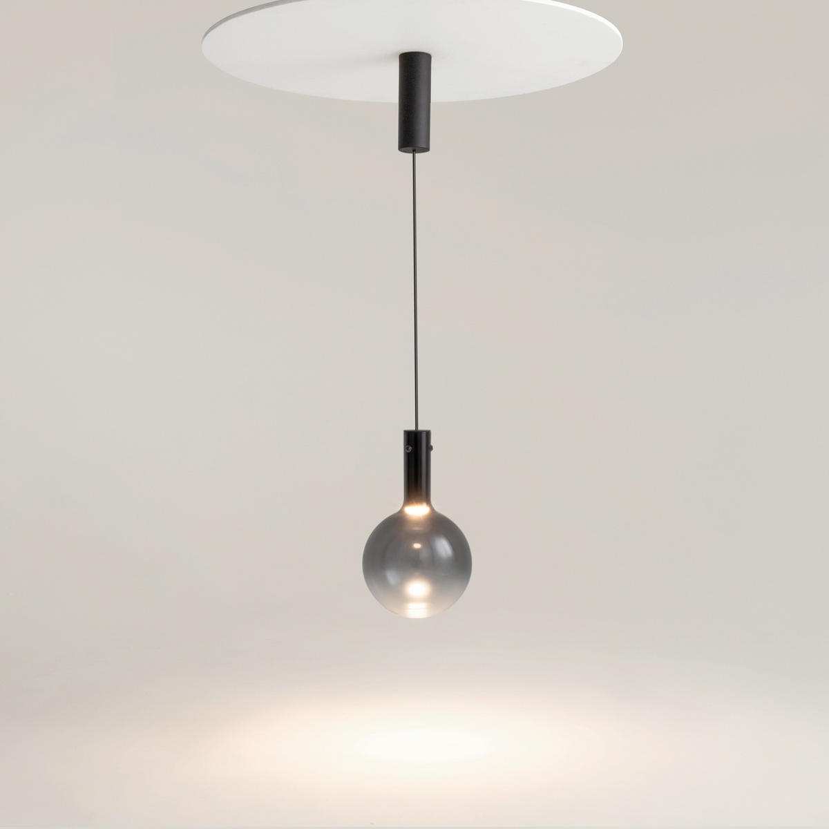 PENDELLEUCHTE 20/350 cm    - Schwarz, Design, Metall (20/350cm) - MAYTONI