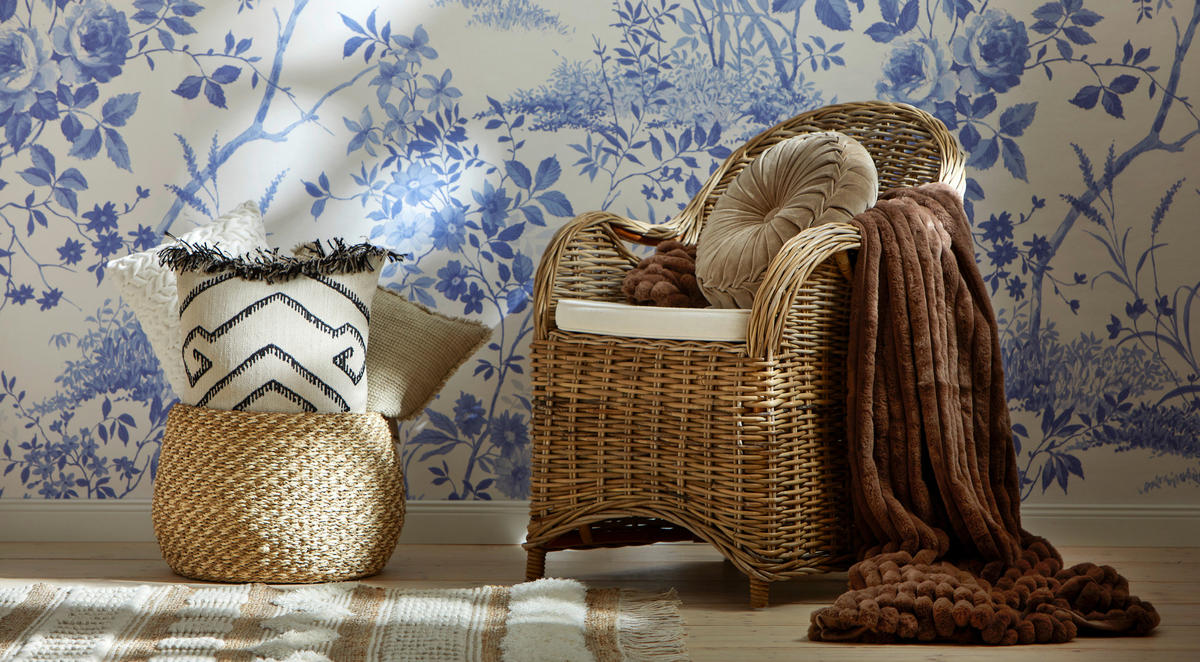 STUHL  - Creme/Grauweiß, Trend, Holz/Textil (64/88/56cm) - Landscape