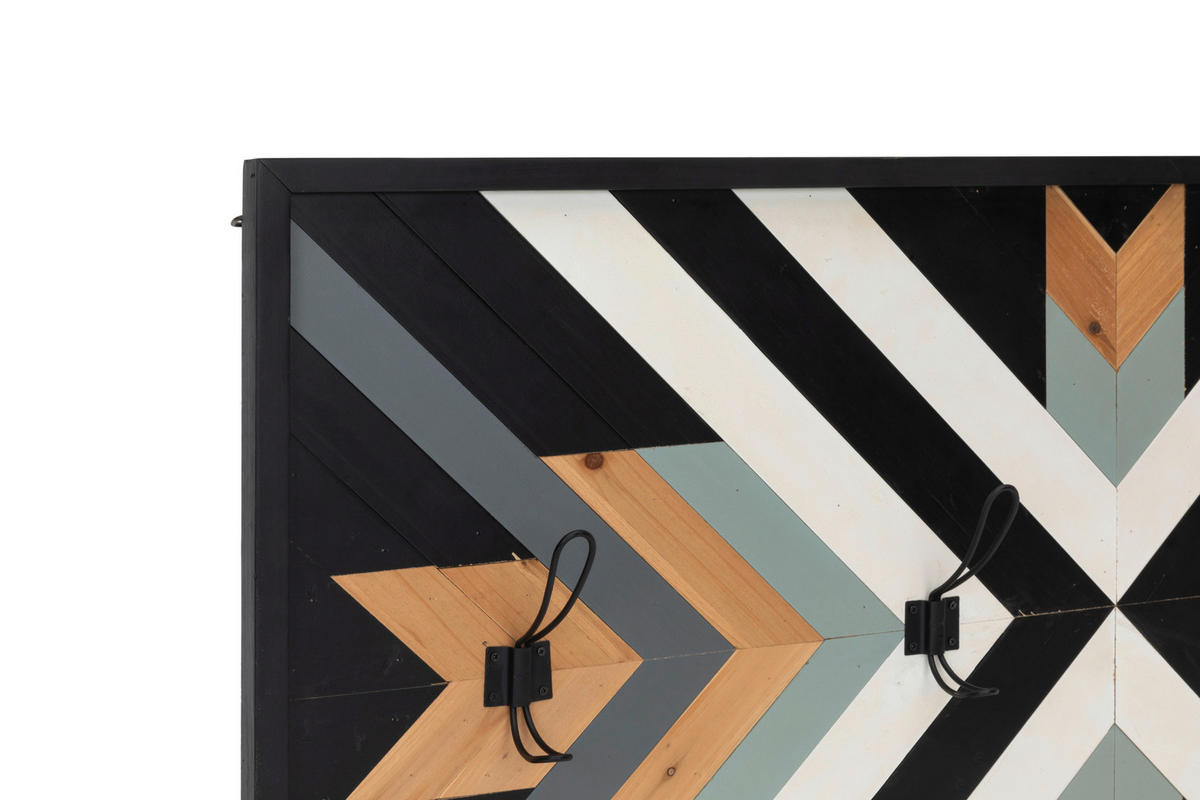 GARDEROBENLEISTE  in Tanne massiv  - LIFESTYLE, Holz/Metall (104.5/54/9.5cm) - Livetastic