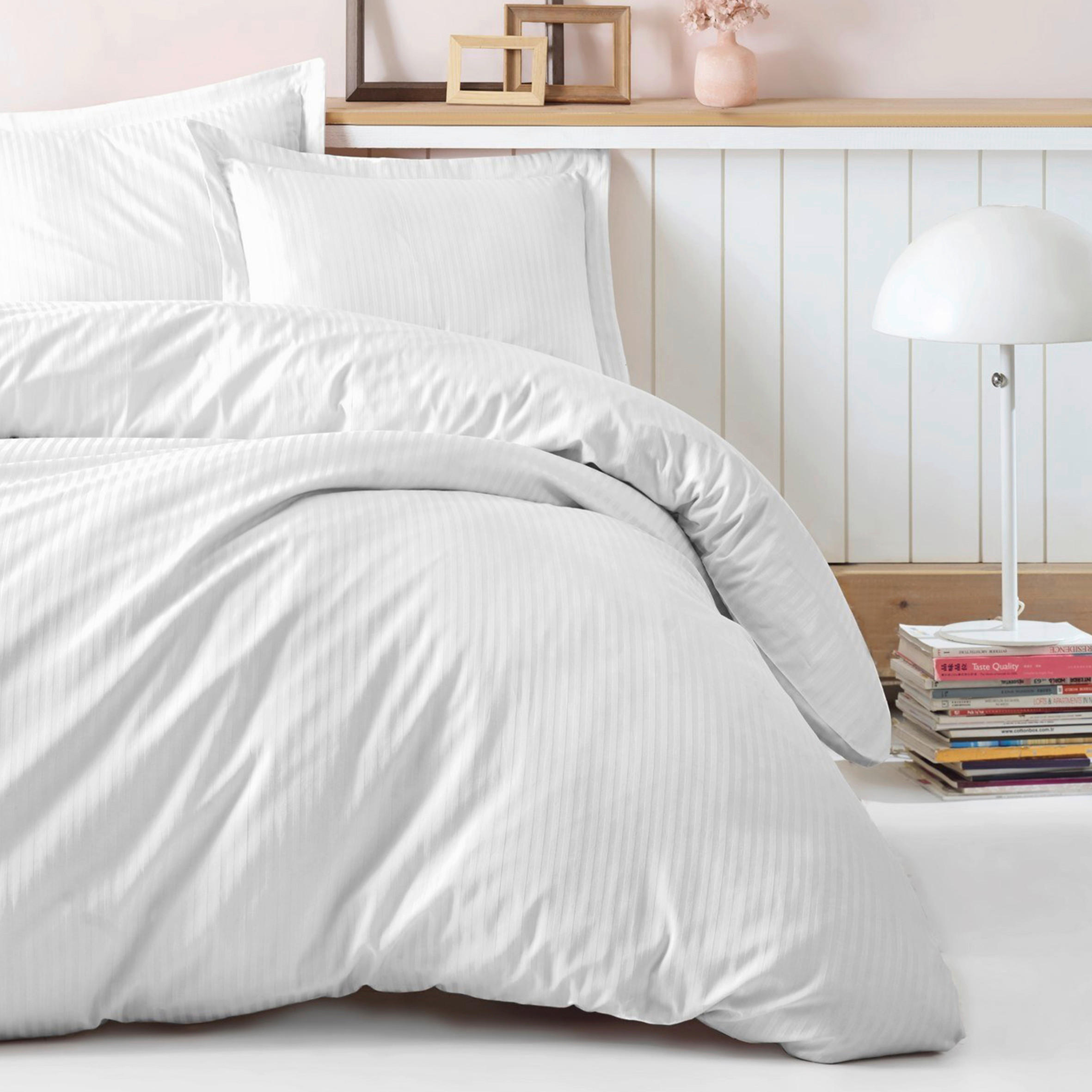 BETTWÄSCHE Satin 135/200 cm  - Weiß, Basics, Textil (135/200cm)