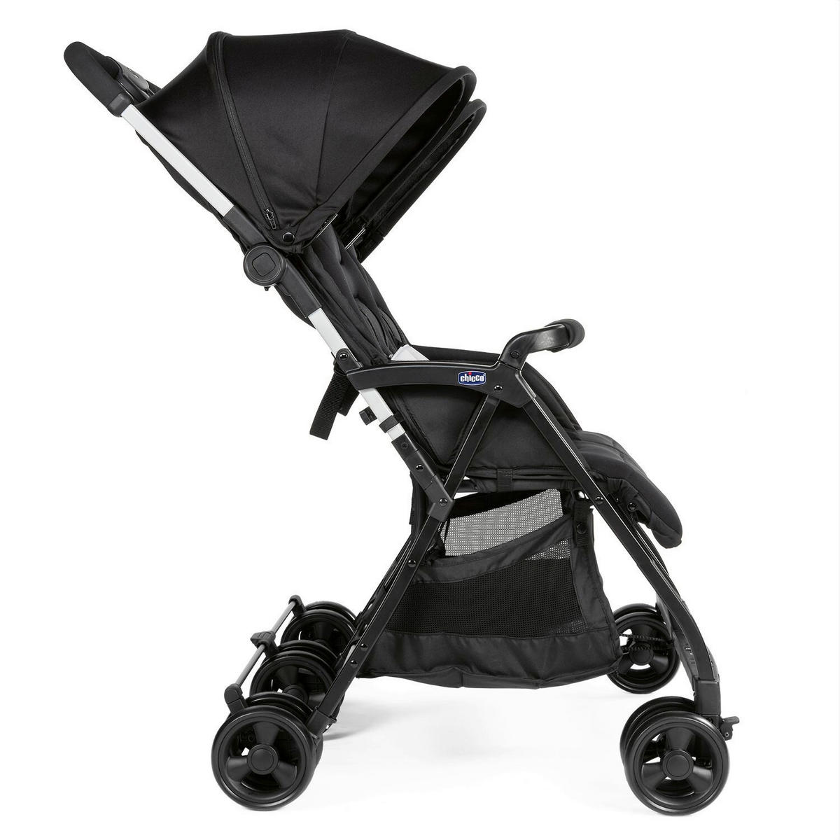 ZWILLINGSWAGEN OHLALÀ TWIN  - Schwarz, Basics, Metall (78/101/88cm) - Chicco