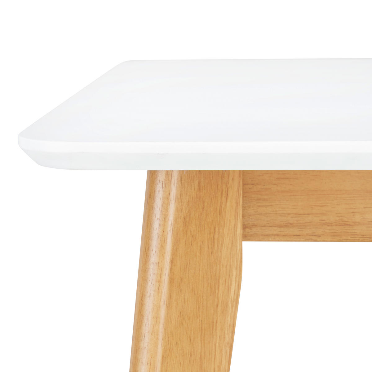 ESSTISCH in Holz 120/80/76 cm  - Eichefarben/Weiß, Design, Holz (120/80/76cm) - Livetastic