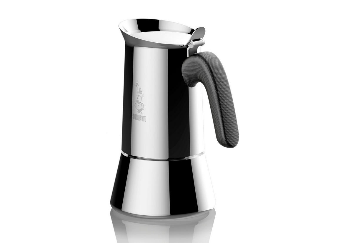 ESPRESSOKOCHER  - Silberfarben, Basics, Kunststoff/Metall (10.5/10/15.5cm) - Bialetti