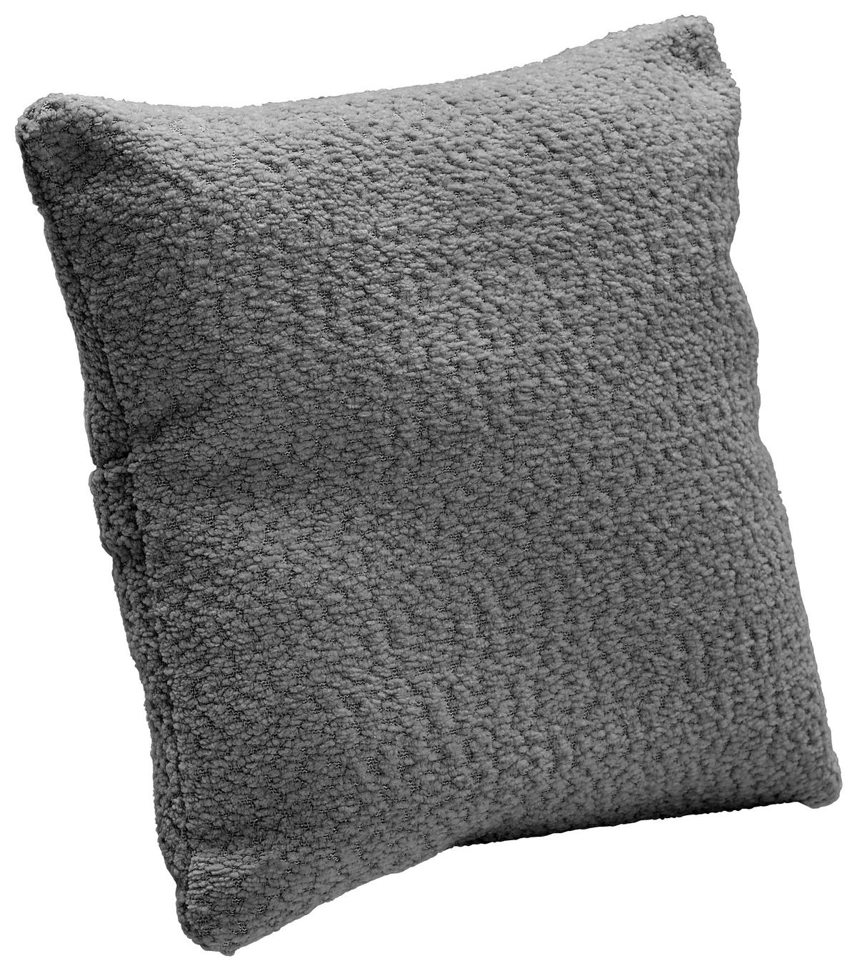 SESSEL in Bouclé Grau  - Grau, MODERN, Textil/Metall (76/83/74cm) - Livetastic