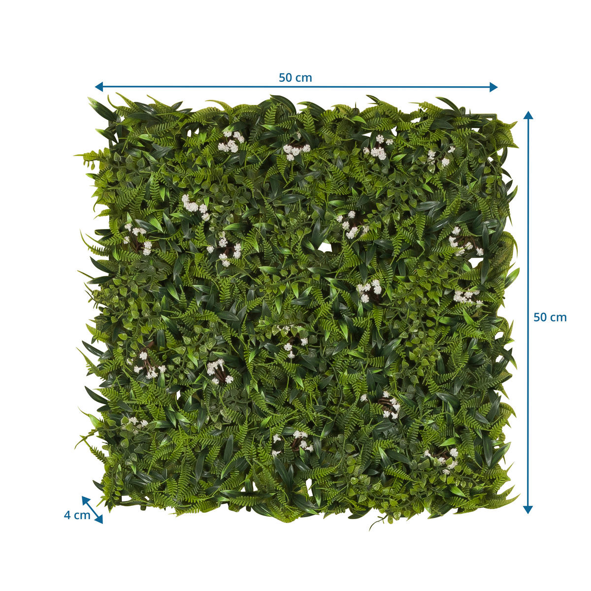 SPALJÉ - grön, Basics, plast (50/50/4cm) - MID.YOU